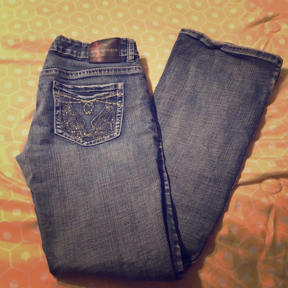 Boot cut jeans